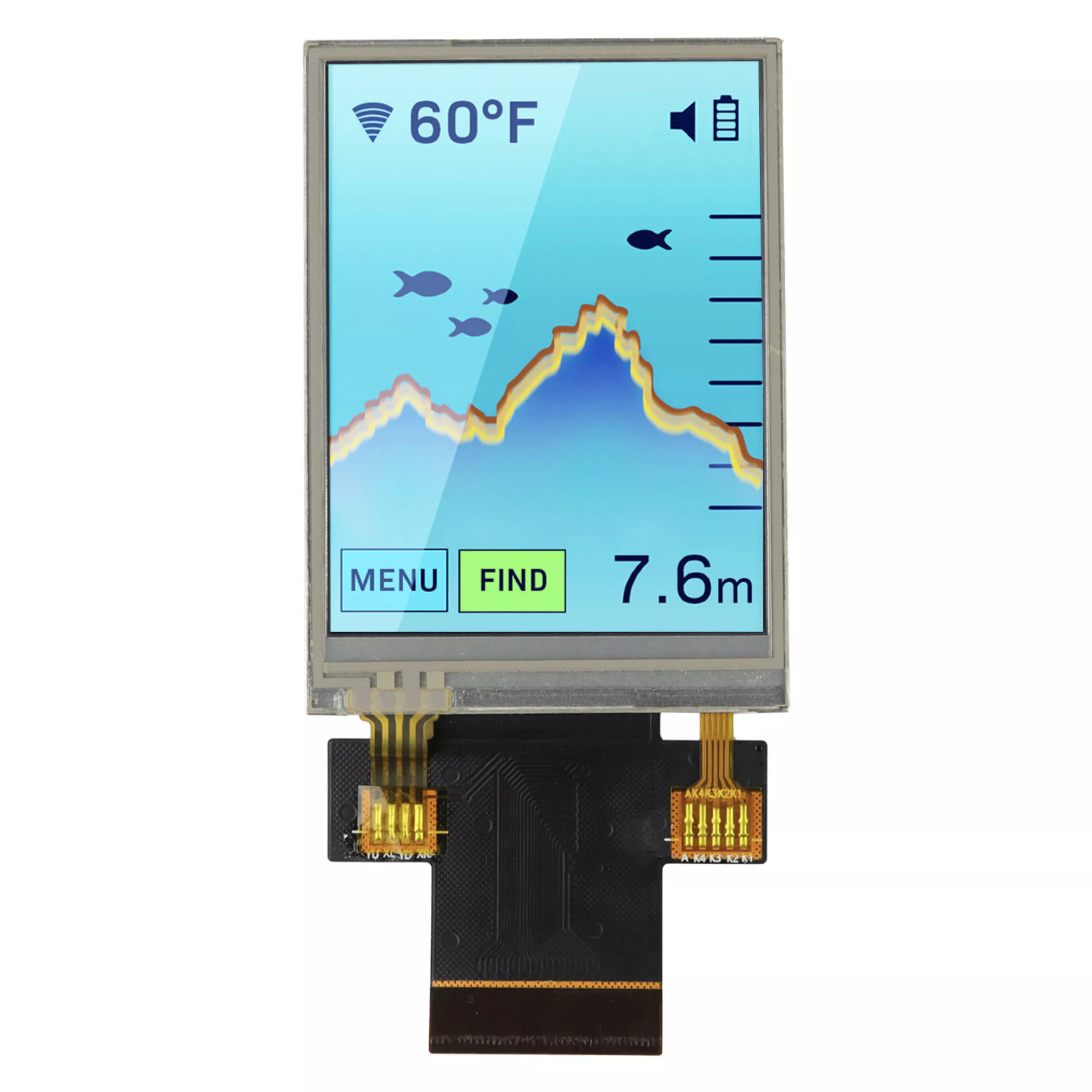 2.6 инчни отпорни додирните ИПС ТФТ модул