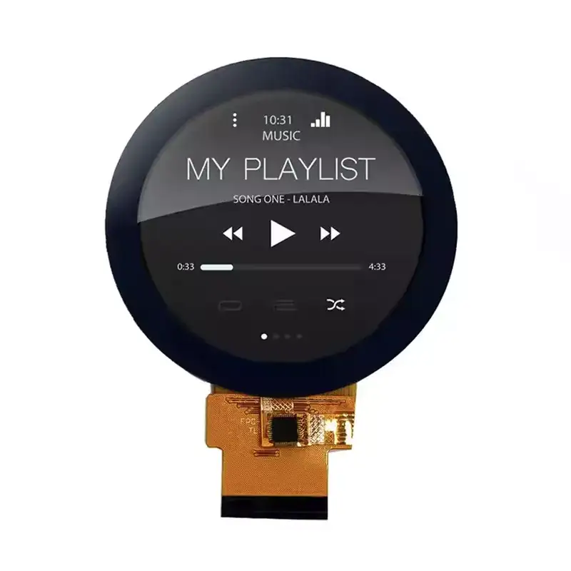 Које су примене округлог ТФТ ЛЦД модула